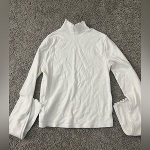Brandy Melville, white long sleeve top